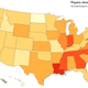 Illustration for article titled Map: Which States Produce The Most College Basketball Recruits?